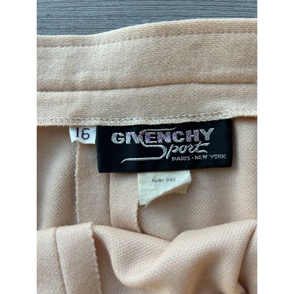 Vintage Givenchy Sport Wool Blend A-Line Skirt 16 - Picture 3 of 7